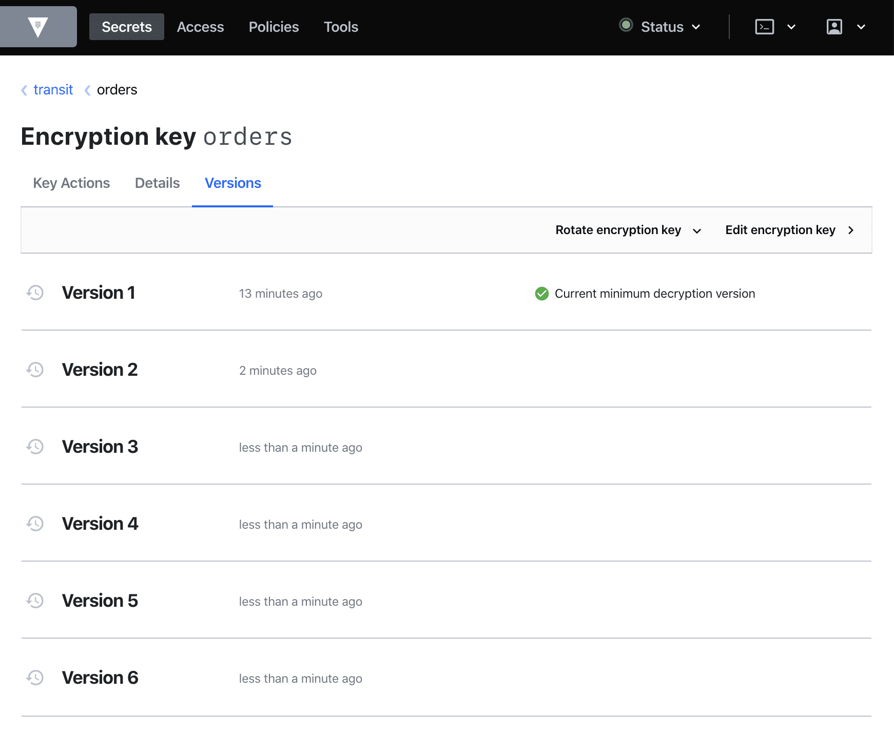 Encryption Keys